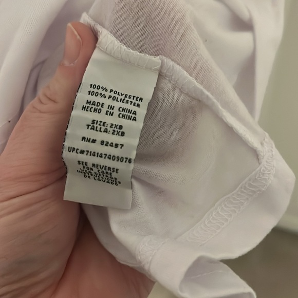 Disney Pixar Toy Story 4 Christmas Pajama Raglan Top Size 2X - Toy To The World - Picture 3 of 5